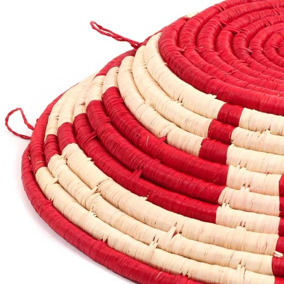 African wall and fruit Basket / Rwanda hanging basket