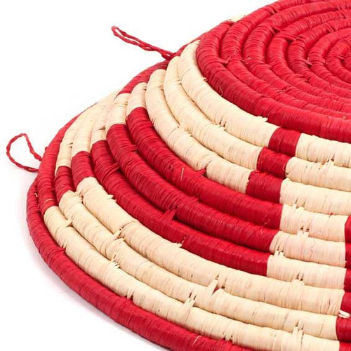 African wall and fruit Basket / Rwanda hanging basket